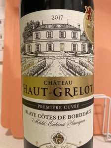 Chateau Haut-Grelot Blaye Cotes de Bordeaux